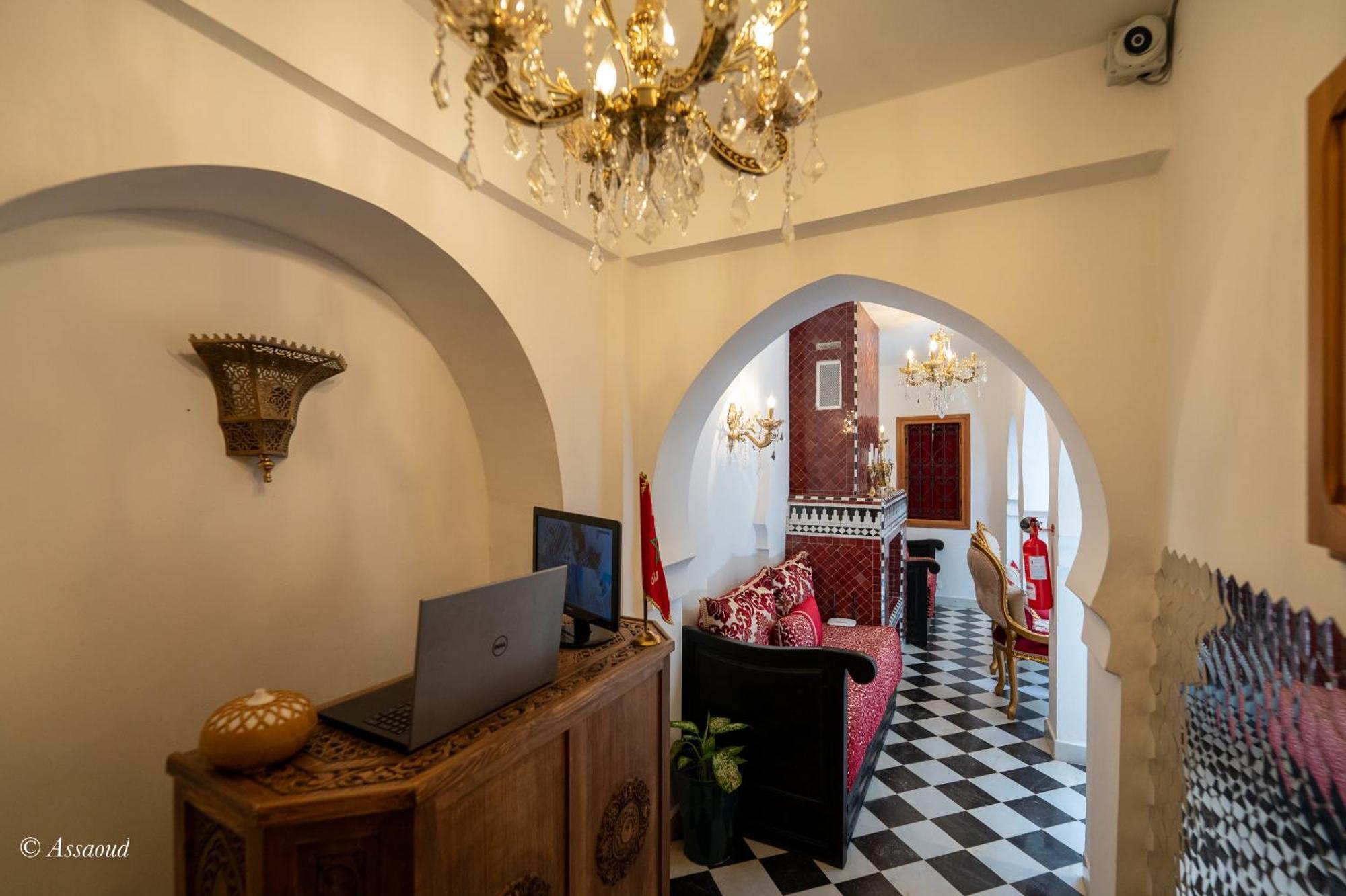 Riad Lella Chama Шефшауэн Экстерьер фото