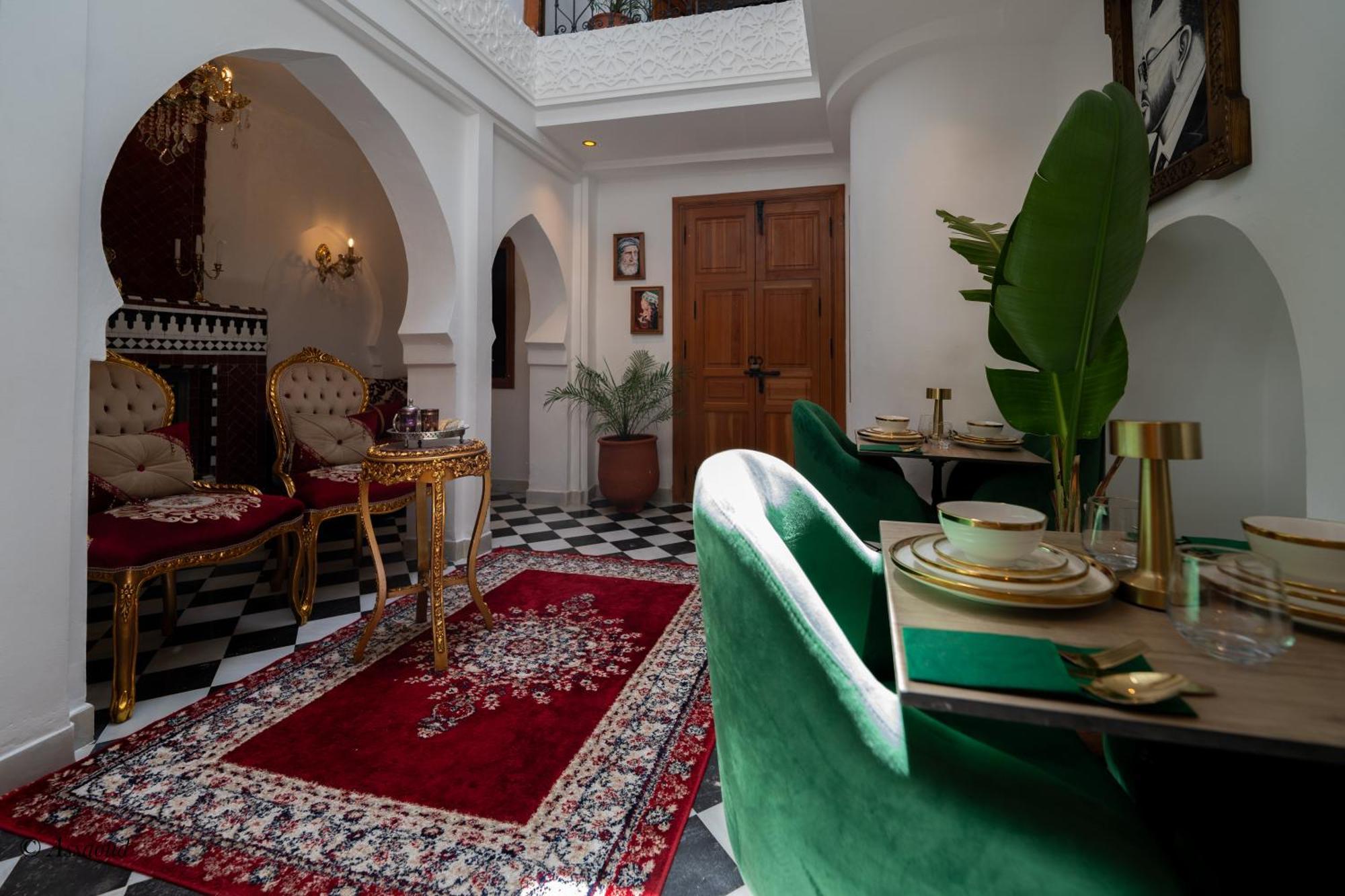 Riad Lella Chama Шефшауэн Экстерьер фото