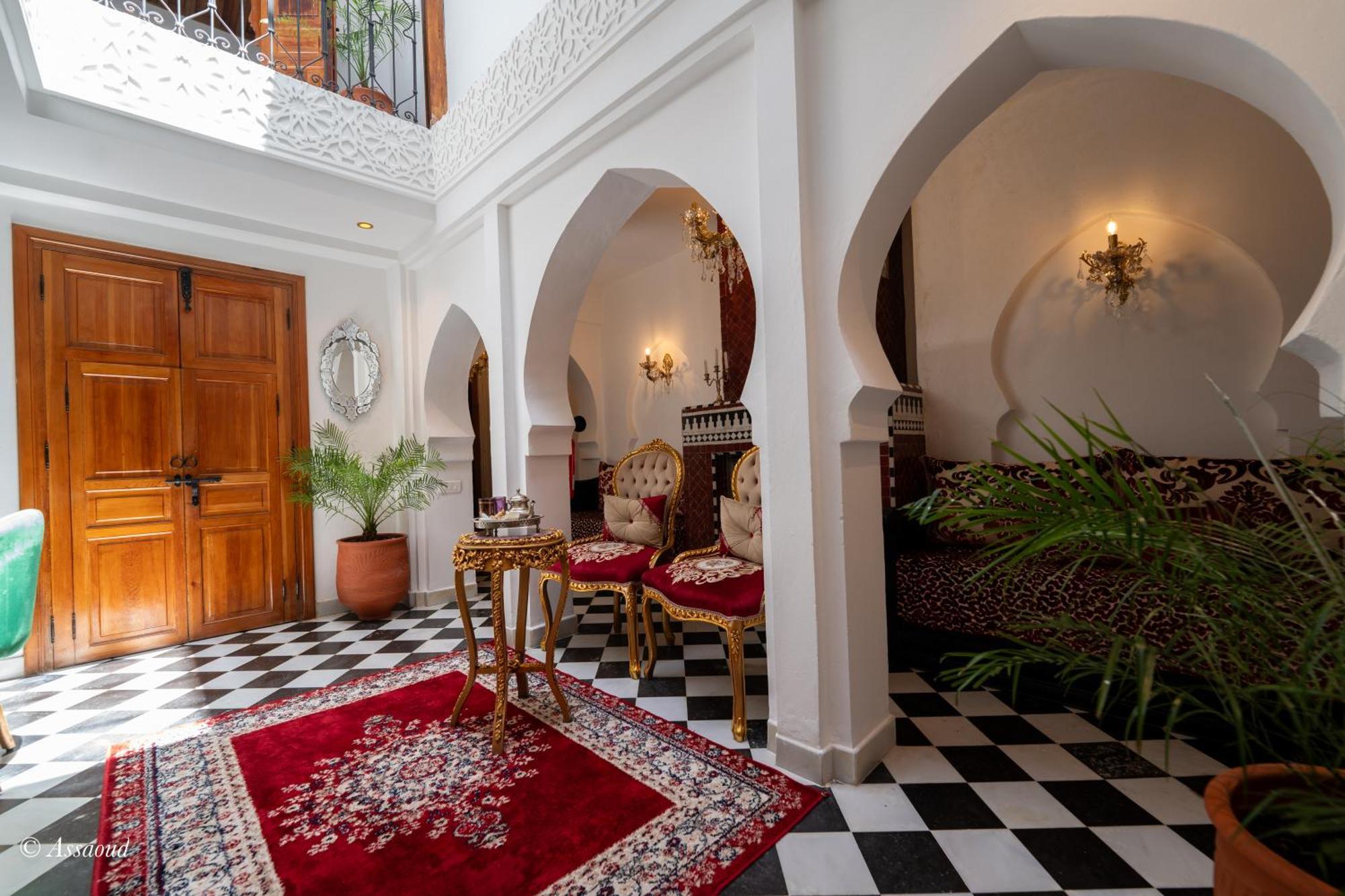 Riad Lella Chama Шефшауэн Экстерьер фото