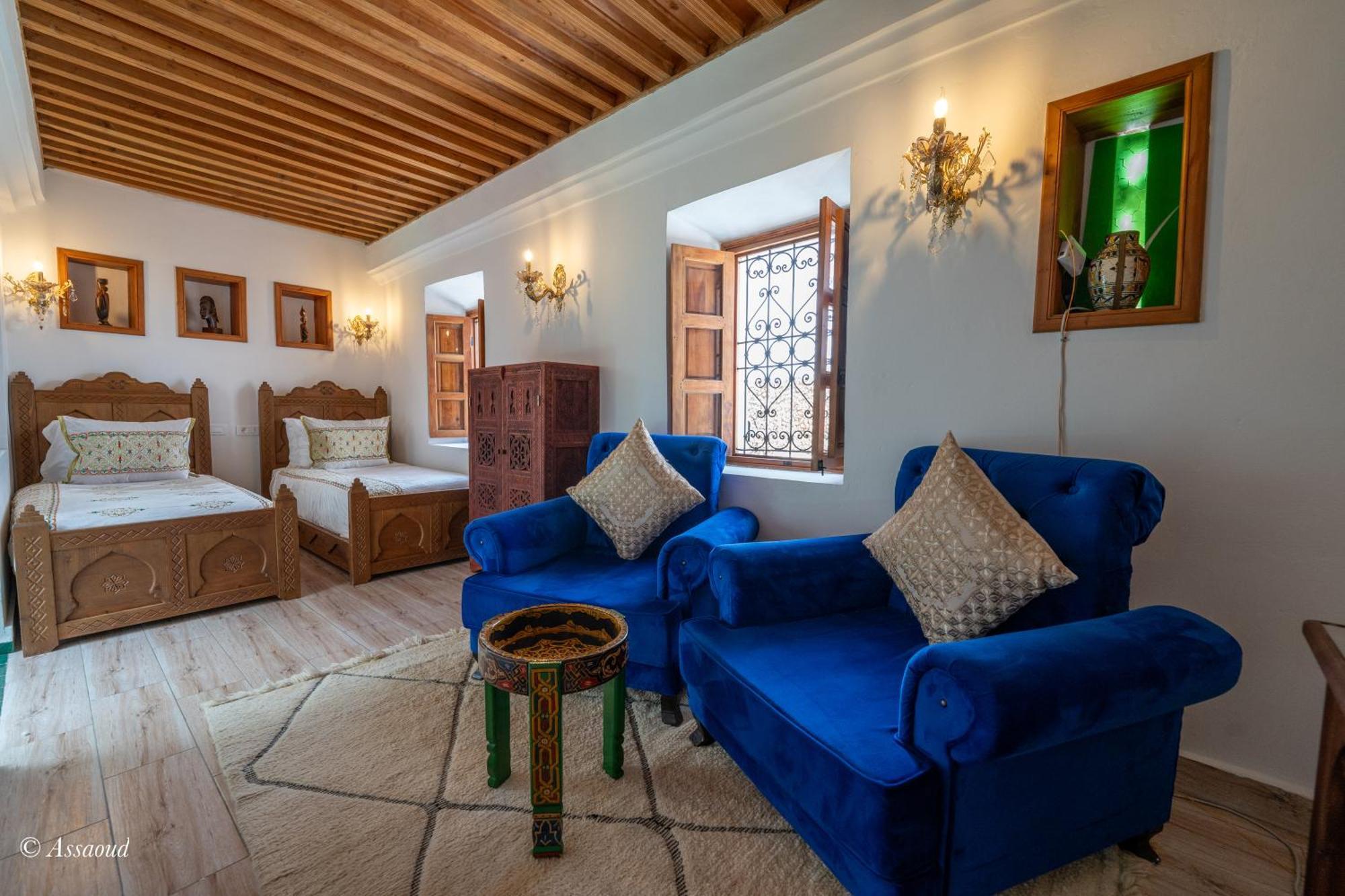 Riad Lella Chama Шефшауэн Экстерьер фото