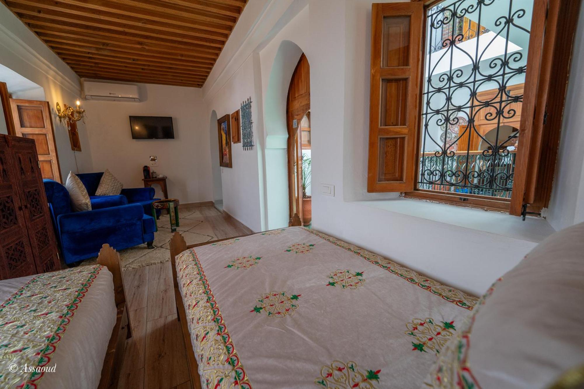 Riad Lella Chama Шефшауэн Экстерьер фото
