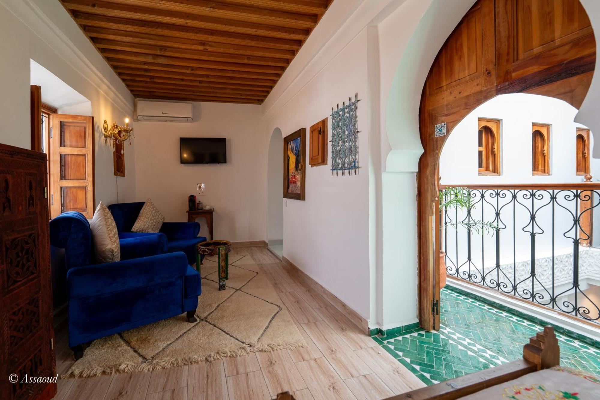Riad Lella Chama Шефшауэн Экстерьер фото