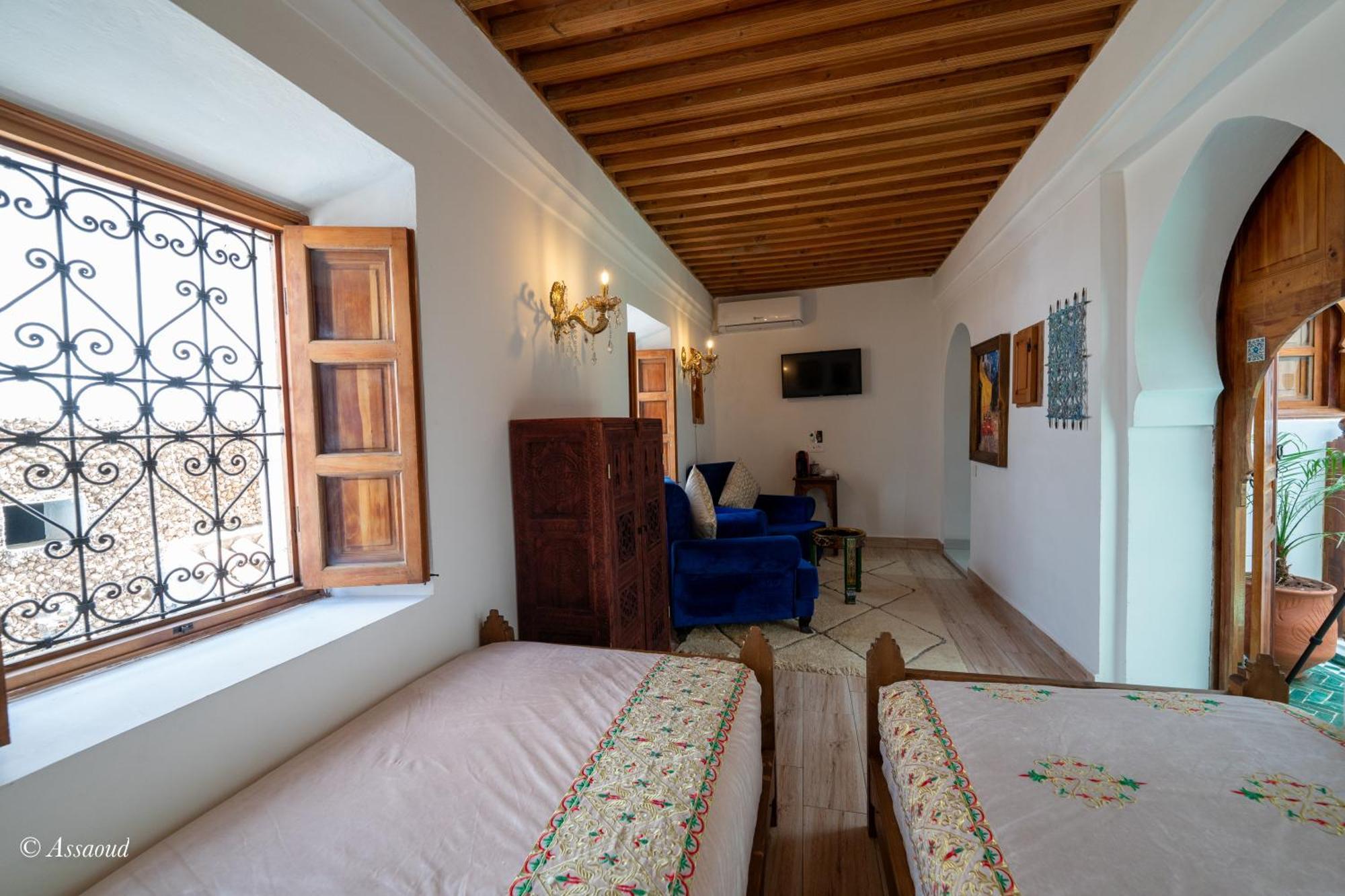 Riad Lella Chama Шефшауэн Экстерьер фото
